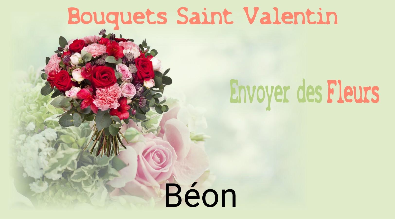 Roses de Saint-Valentin livrées à Béon